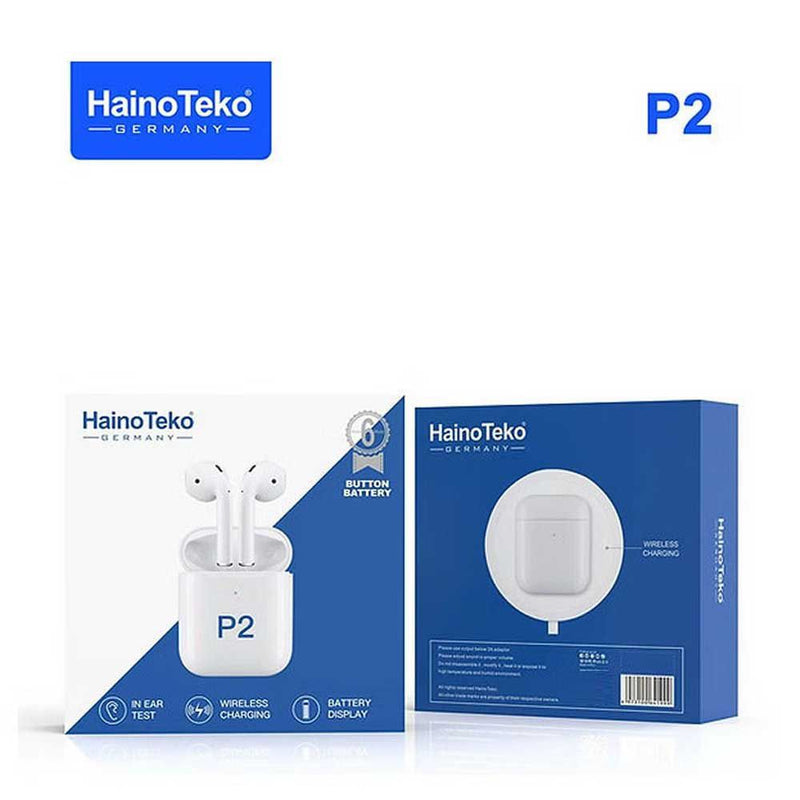 HainoTeko P2 Bluetooth Airpods E33654 - TUZZUT Qatar Online Shopping