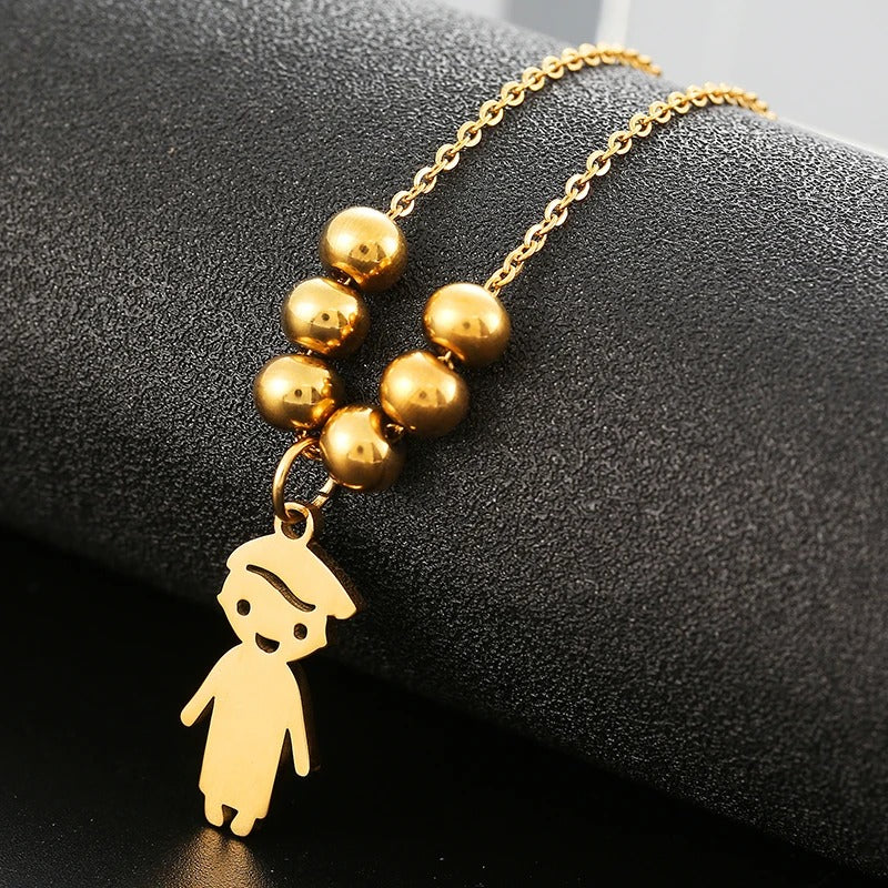 Personalized Pendant Necklace N252 - TUZZUT Qatar Online Shopping