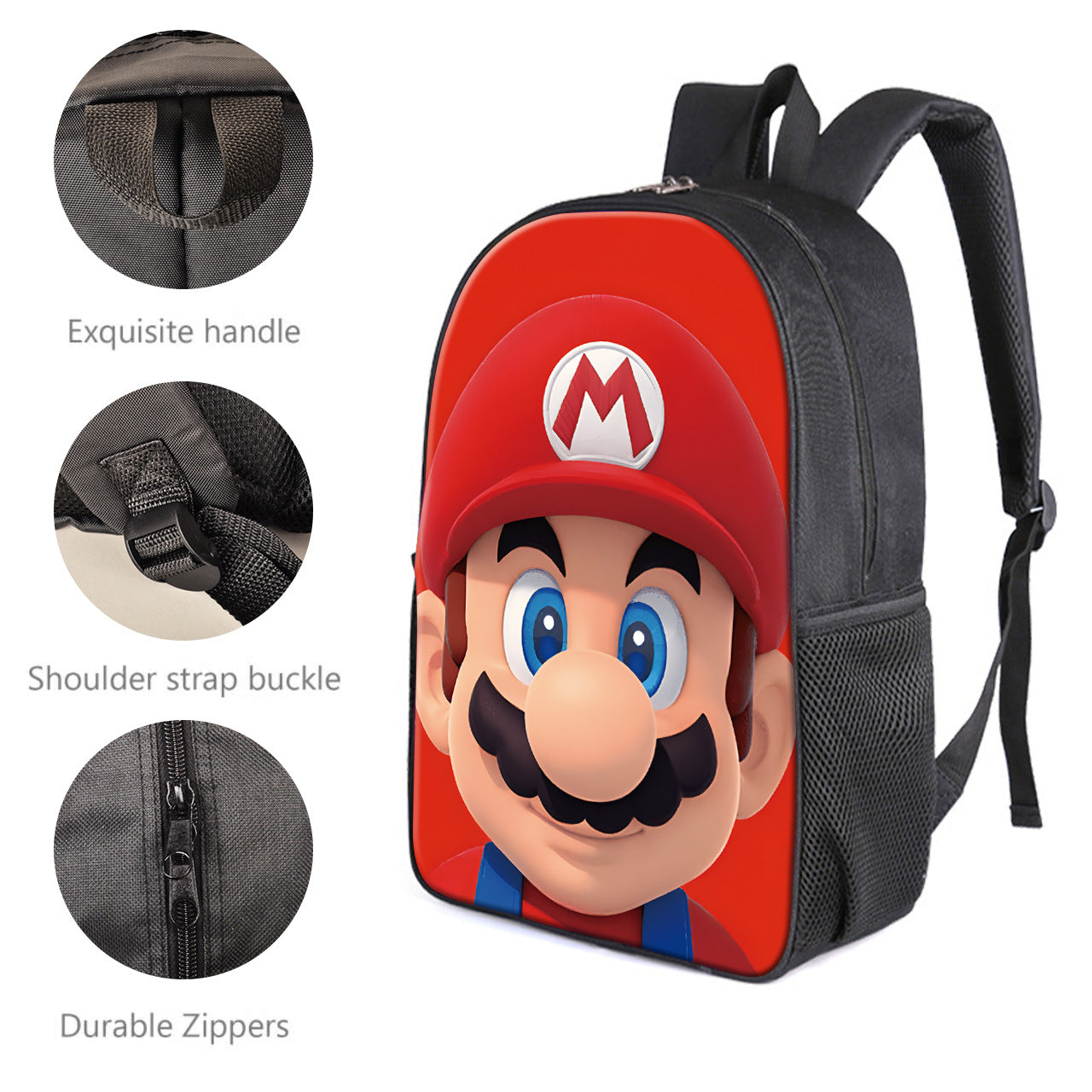School Backpack, 3D Design, Adaptable to Cart, Ideal for Children of Different Ages, Comfortable and Versatile S974433 School Backpack, 3D Design, Adaptable to Cart, Ideal for Children of Different Ages, Comfortable and Versatile S974433