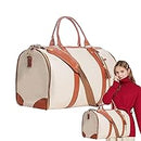 Large PU Leather Duffle Bag for Travel WZ29516 - TUZZUT Qatar Online Shopping