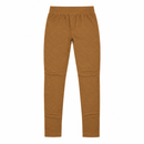 Women's Camel Brown Textured Knit Leggings L01