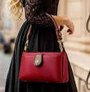 Fashion Simplicity Top Handle Crossbody Handbag B2885 - TUZZUT Qatar Online Shopping