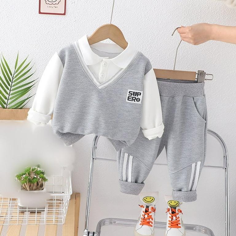 Kid's Toddler Outfit Long Sleeve Sweatshirt and Sweatpants 2 Piece Set  1708044 - TUZZUT Qatar Online Shopping