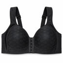 Women’s Black Heart-Pattern Front-Closure Bra 1767460 - Size 42/95