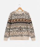 Vintage Pattern Knit Jumper J11 - TUZZUT Qatar Online Shopping