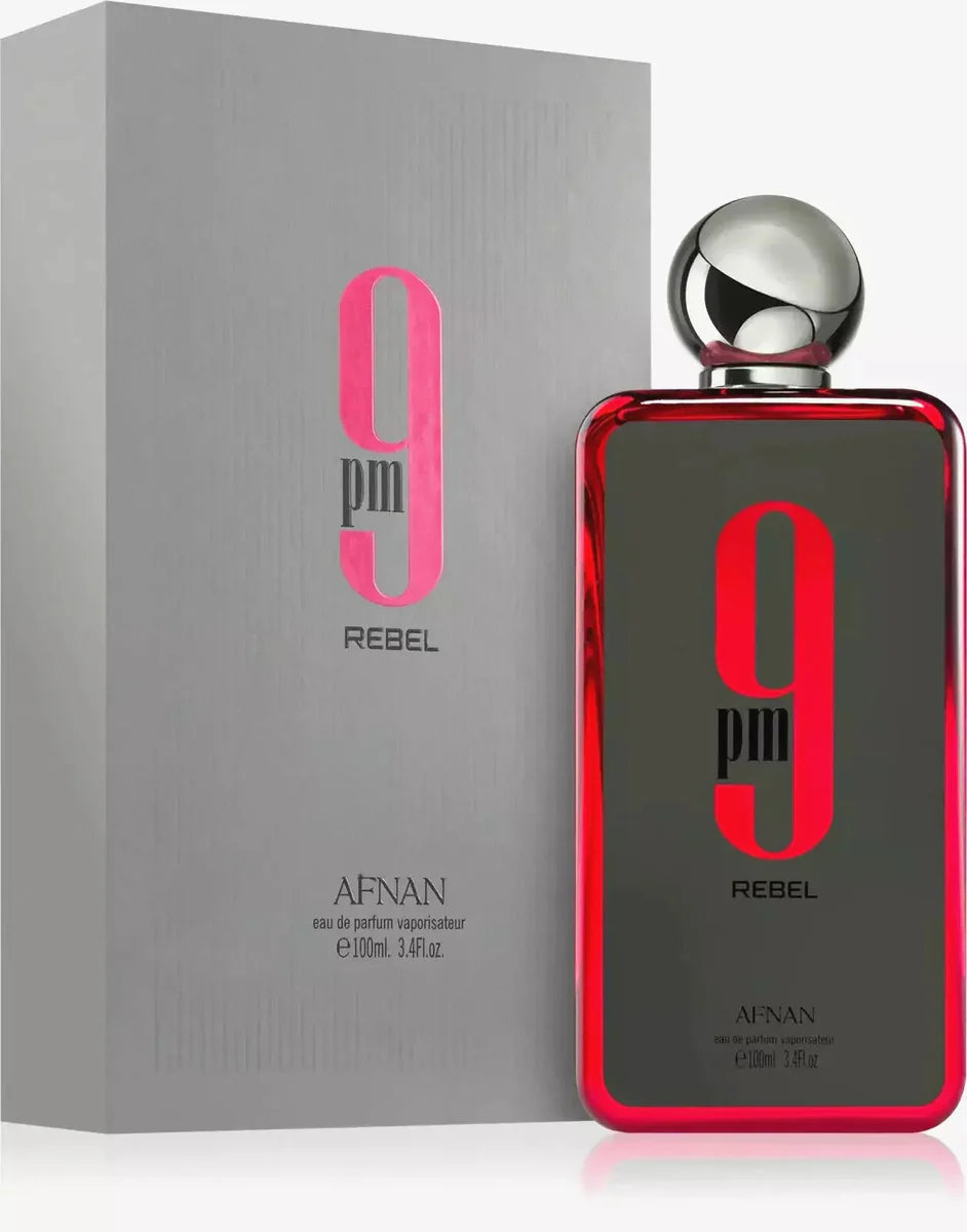 Afnan 9pm Rebel EDP Perfume 100ml for Unisex Afnan 9pm Rebel EDP Perfume 100ml for Unisex