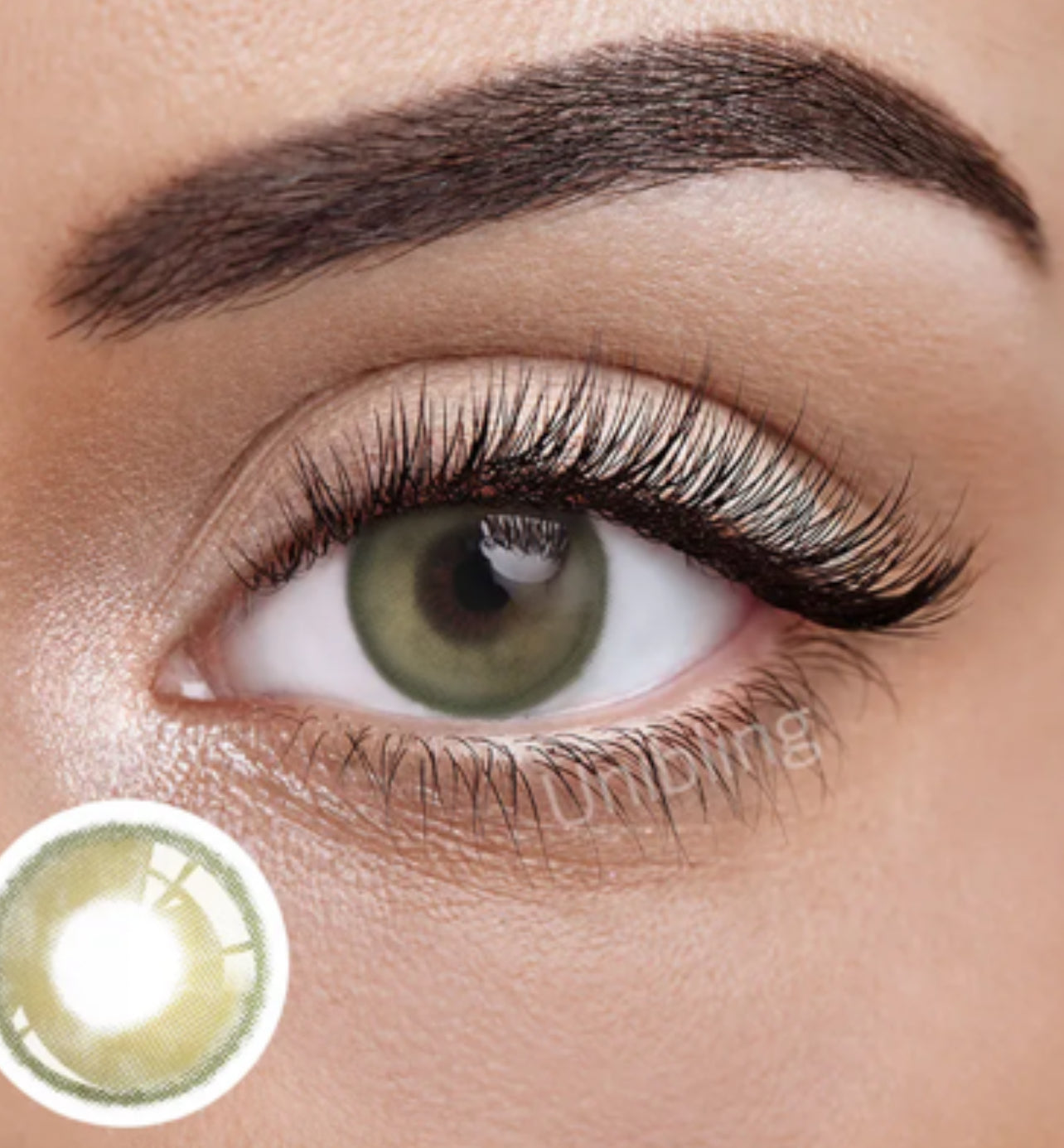 Unibling Marina Green Contact Lenses for Eyes (1 Pair) Unibling Marina Green Contact Lenses for Eyes (1 Pair)