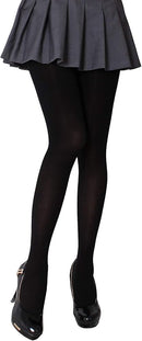 LANSWE 120D Velvet Plus Crotch Pantyhose Black - AY6090 - TUZZUT Qatar Online Shopping