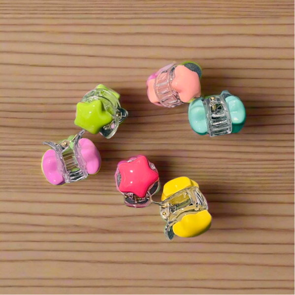 6pcs Hair Clips Small Star Design Clips   1663564 - TUZZUT Qatar Online Shopping