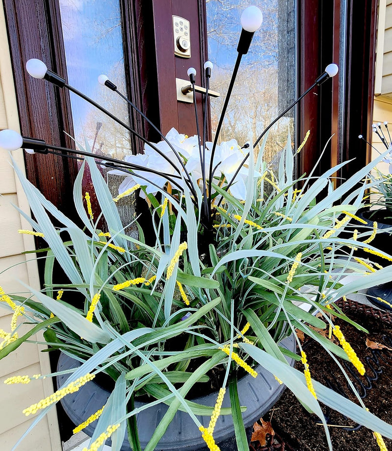 2 Pcs Solar Garden Lights B-382478 - TUZZUT Qatar Online Shopping