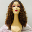 Wigs Deep Wave  Highlight Color Synthetic Wigs 26inch S4648577 - TUZZUT Qatar Online Shopping