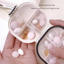 Mini Portable Pill Box Organizer B-306890 - TUZZUT Qatar Online Shopping