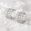 Women Fashion Stud Earring Arabian style Zircon Hollow Out Colorful Dripping Oil Design Luxury Wedding Praty Jewelry Earrings X4546603 - TUZZUT Qatar Online Shopping