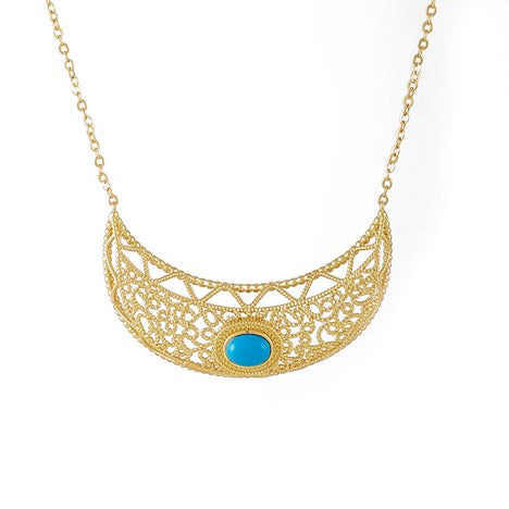 Blue Stone set For Women - Tuzzut.com Qatar Online Shopping