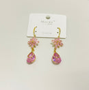 Flowers Sweet Fashion Water Drop Vintage Women Earring Jewelry S441044 - TUZZUT Qatar Online Shopping
