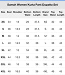 Women Cotton Mix Kurta Pant Dupatta Set - TPS300 - TUZZUT Qatar Online Shopping