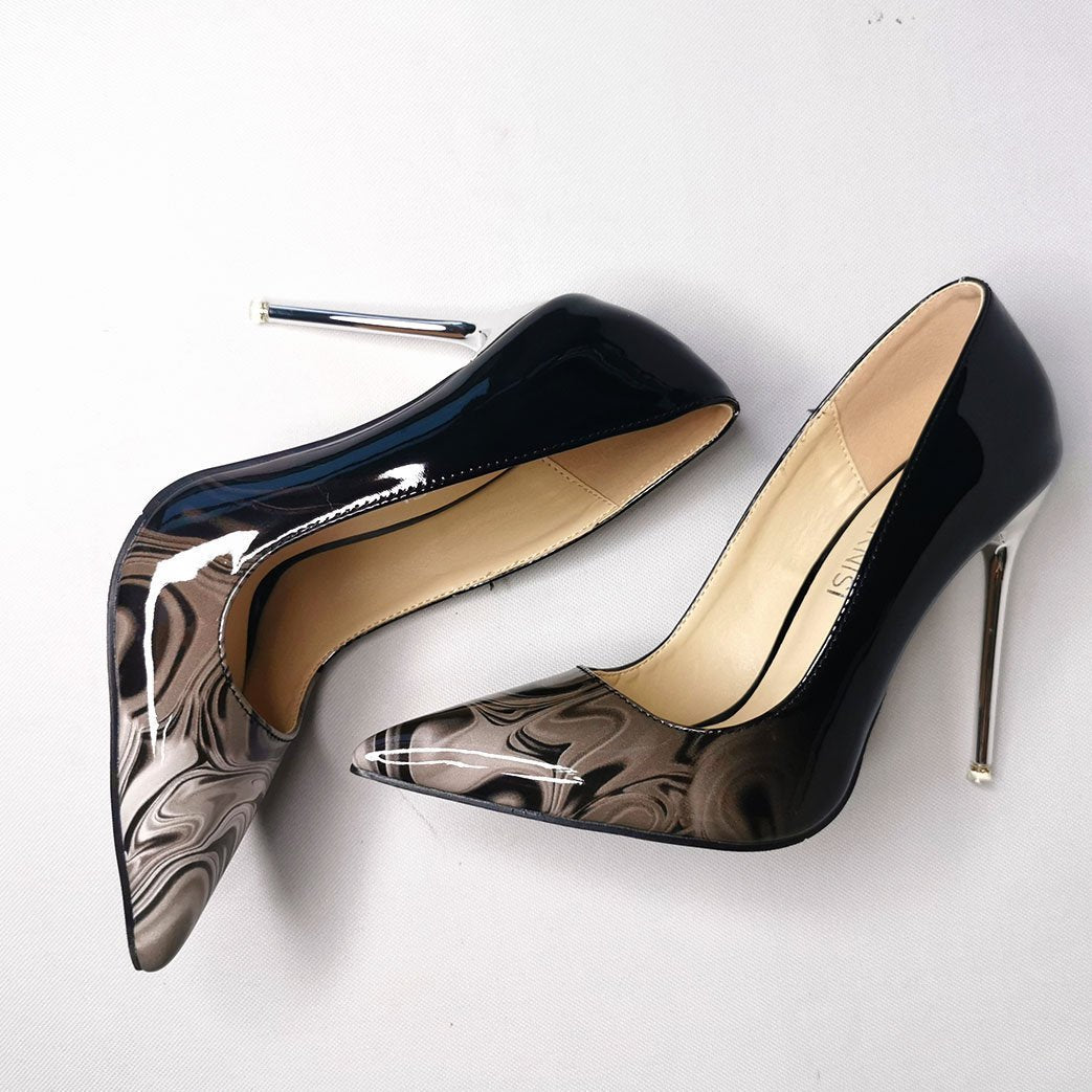 Women's Pointed Toe High Heel Pumps - 11cm Thin Heel S4436053 Women's Pointed Toe High Heel Pumps - 11cm Thin Heel S4436053