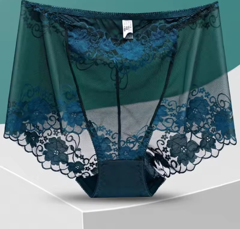 1pc High Waist Lace Underwear Women 121833 - TUZZUT Qatar Online Shopping