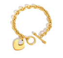 Love Heart Charm Bracelets for Women S1200493 - TUZZUT Qatar Online Shopping