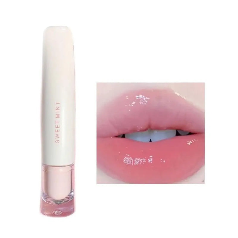 Sweet Mint Jelly Lip Glaze Non-stick Lip Tint Lasting Cosmetic 462358