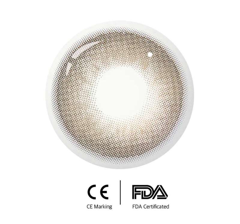 Unibling Cherishing Grey Contact Lenses for Eyes (1 Pair) - TUZZUT Qatar Online Shopping