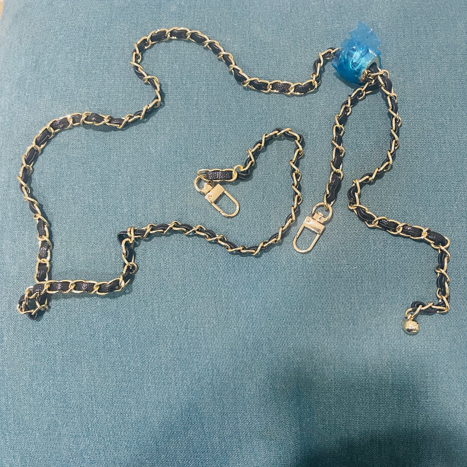 Bag Chain Small Golden Balls Non-fading Metal Adjustable Length Replacement Shoulder Strap SS009 Bag Chain Small Golden Balls Non-fading Metal Adjustable Length Replacement Shoulder Strap SS009