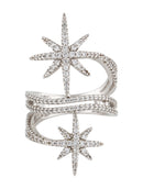 Double Météorites Ring DN1010 - TUZZUT Qatar Online Shopping