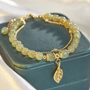 Accessories for Women Natural Jade Bracelet for Women Double Layer Chain Bracelet for Girls Wedding Party Korean Jewelry Gift - Tuzzut.com Qatar Online Shopping