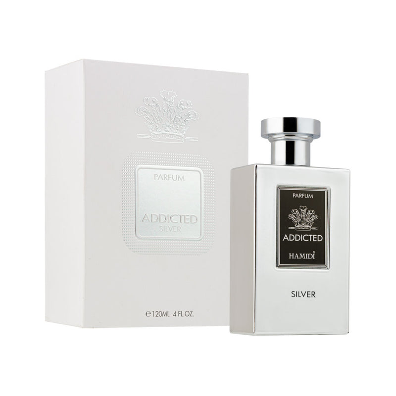 Hamidi ADDICTED SILVER EDP Perfume - 120ml | Inspired by Creed Silver Mountain Water Hamidi ADDICTED SILVER EDP Perfume - 120ml | Inspired by Creed Silver Mountain Water