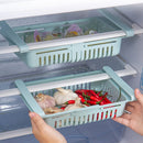 3 Pcs Adjustable and Stretchable Refrigerator Organizer Drawer Basket Refrigerator Storage Box - Tuzzut.com Qatar Online Shopping