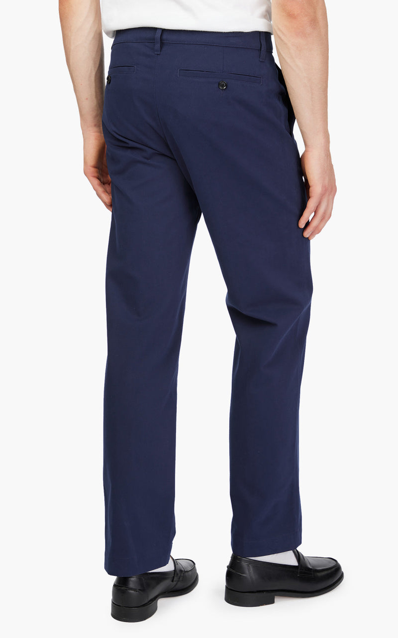 Straight Fit Pant  Night Blue 228042 - TUZZUT Qatar Online Shopping