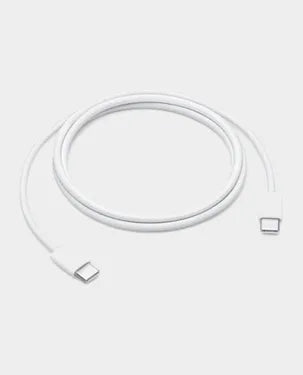 Apple 60w USB-C Woven Charge Cable MQKJ3 1m - White - Tuzzut.com Qatar Online Shopping