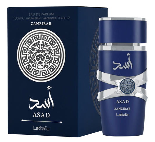 Asad Zanzibar EDP Perfume -100ml (3.4oz) By Lattafa - TUZZUT Qatar Online Shopping