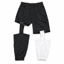 Women’s Black and White Asymmetric Cutout Trousers NS99