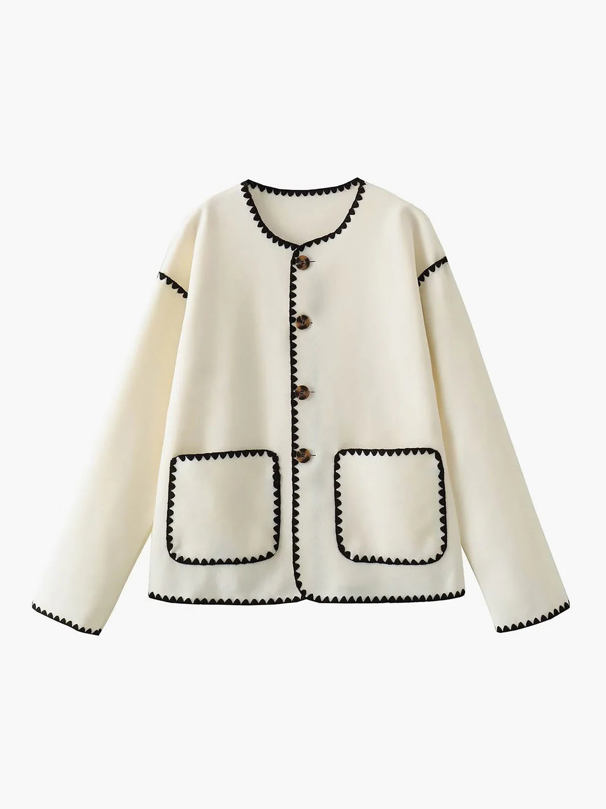 Women's Button Down Long Sleeve Wool Coat 55676 Women's Button Down Long Sleeve Wool Coat 55676