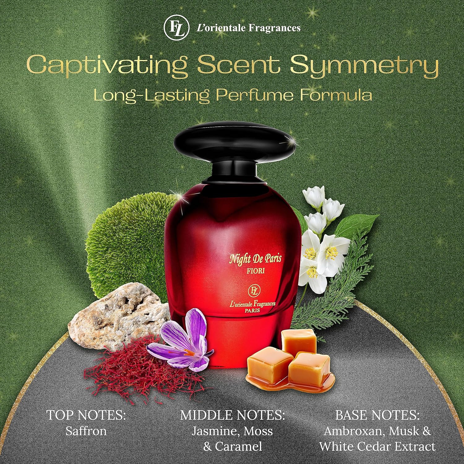 Night De Paris Fiori 100ml Unisex Perfume by L'ORIENTALE FRAGRANCES Night De Paris Fiori 100ml Unisex Perfume by L'ORIENTALE FRAGRANCES