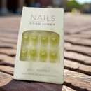 24pcs REMOVABLE FAKE NAILS BEAUTY NAIL ART FASHION STYLE - TUZZUT Qatar Online Shopping