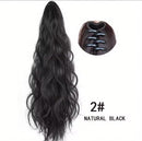 Synthetic Long Curly Ponytail Claw Clip-In Pony Tail False Hair  Extension - oy13 - TUZZUT Qatar Online Shopping