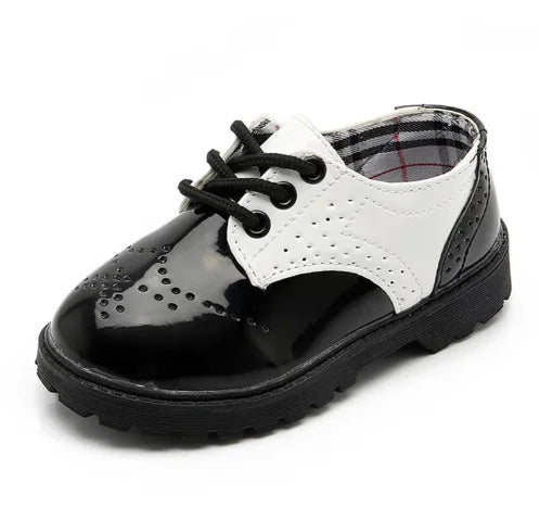 British Style Children Leather Shoes 528161 - TUZZUT Qatar Online Shopping