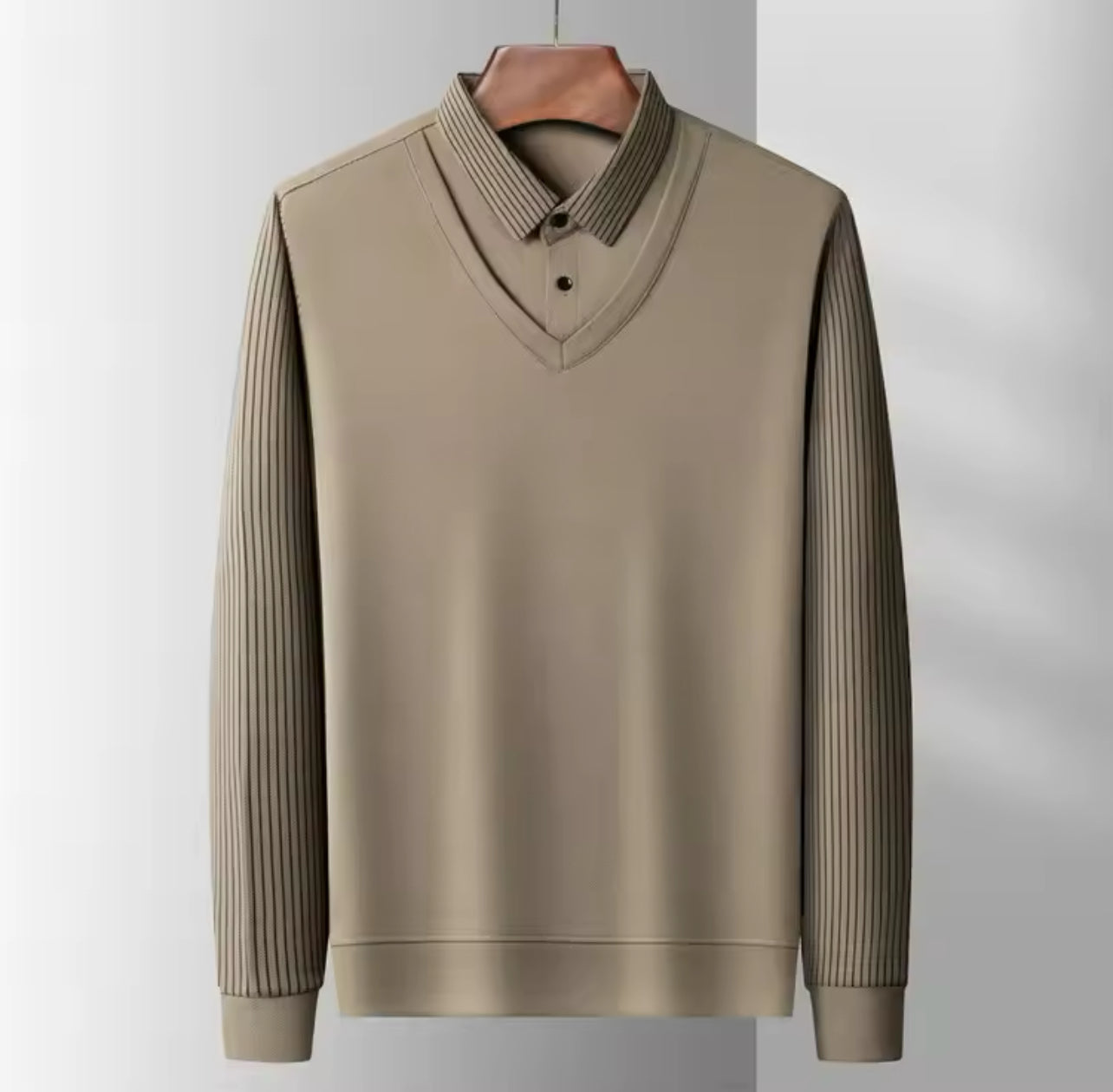 Men's Fashion Casual Collared T-shirt Basic Fit - ZD196 Men's Fashion Casual Collared T-shirt Basic Fit - ZD196