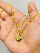 Heart Necklaces For Women Girls Jewellery Gifts Love Charm Pendant Chain Bridal S4608028 - TUZZUT Qatar Online Shopping