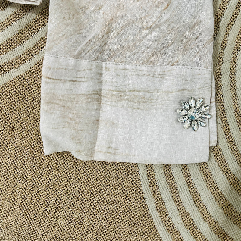 Chiffon A-Line Crystal Evening Dress S5081746 - TUZZUT Qatar Online Shopping