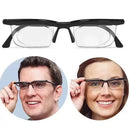 New Adjustable Strength Lens Eyewear Variable Focus Distance Vision Zoom Glasses Protective Eyewear Read B-242400 - TUZZUT Qatar Online Shopping