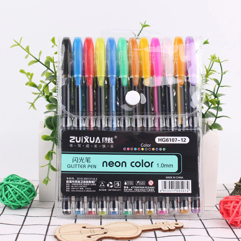 12 Pcs Kid's Stationery School Supplies Writing Tool Highlighters 116634 12 Pcs Kid's Stationery School Supplies Writing Tool Highlighters 116634