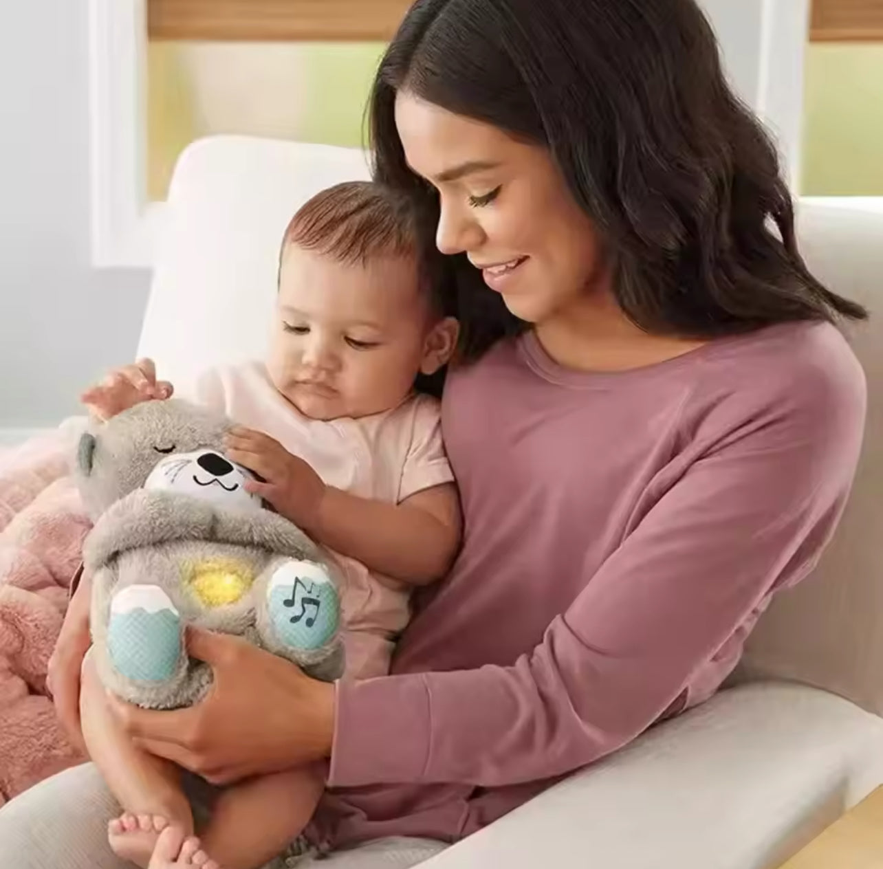 Children's Gift Toy Baby Plush Gift Luminous Bear Breathing Doll 008139001 Children's Gift Toy Baby Plush Gift Luminous Bear Breathing Doll 008139001