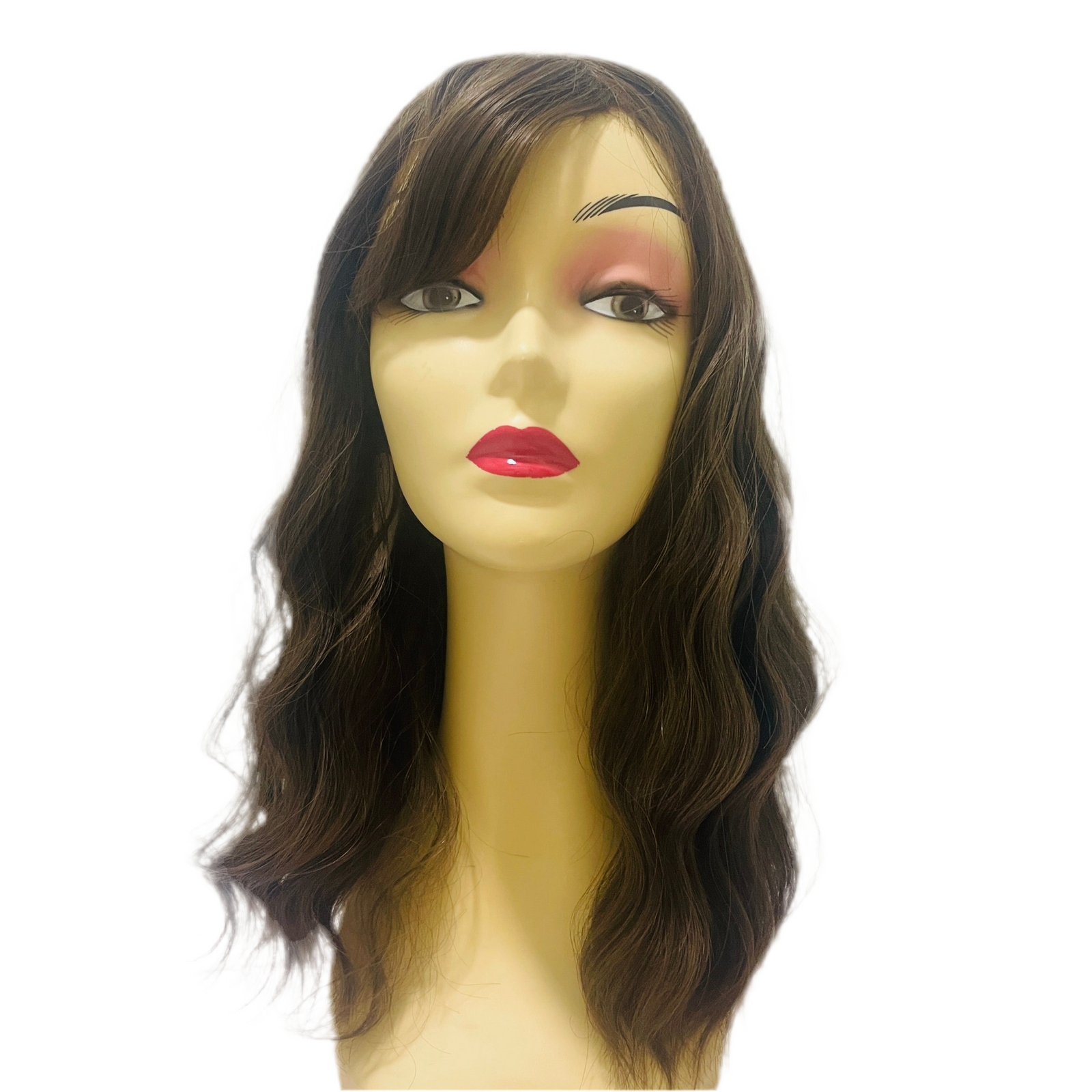 Women Wavy Synthetic Wig 18inch S3919700 Women Wavy Synthetic Wig 18inch S3919700