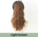 Synthetic Ponytail Hairpiece Extensions Long Pigtail Extensions - oy61(7028) - TUZZUT Qatar Online Shopping