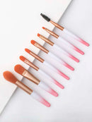 8pcs Ombre Makeup Brush Set 560787 - TUZZUT Qatar Online Shopping