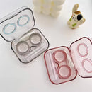 Transparent Contact Lenses Box Portable Contact Lens Case with Tweezer Remover Tools - TUZZUT Qatar Online Shopping