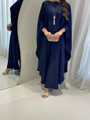 Women's Long Sleeve Solid Color Jalabiya 524384 - TUZZUT Qatar Online Shopping